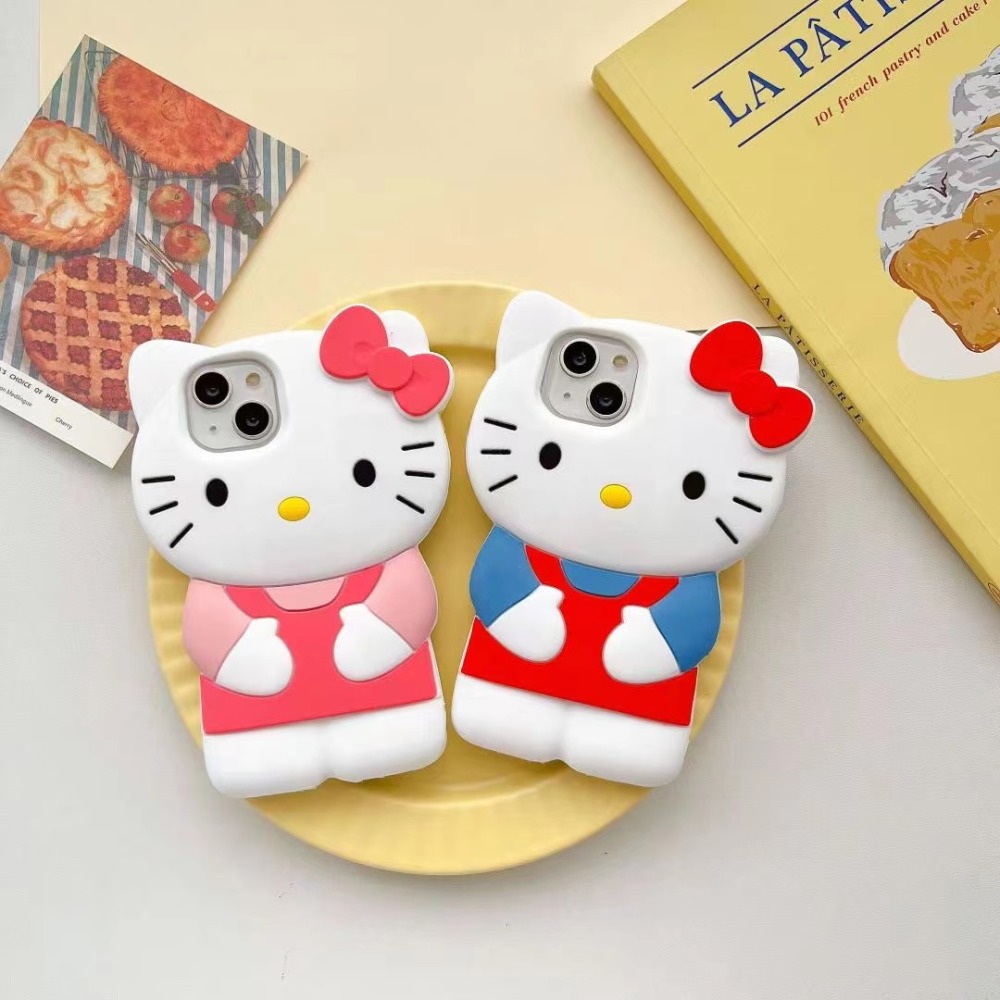 Hello Kitty 3D Silicone Cute Phone Cases
