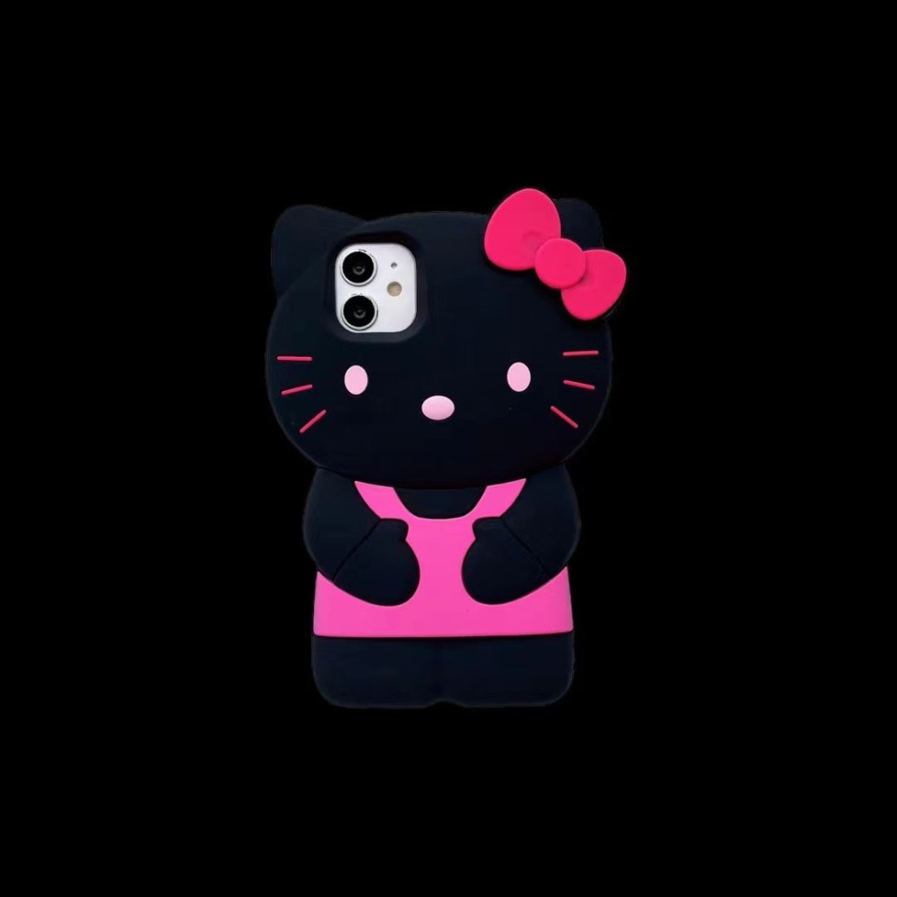 Hello Kitty 3D Silicone Cute Phone Cases