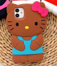 Hello Kitty 3D Silicone Cute Phone Cases