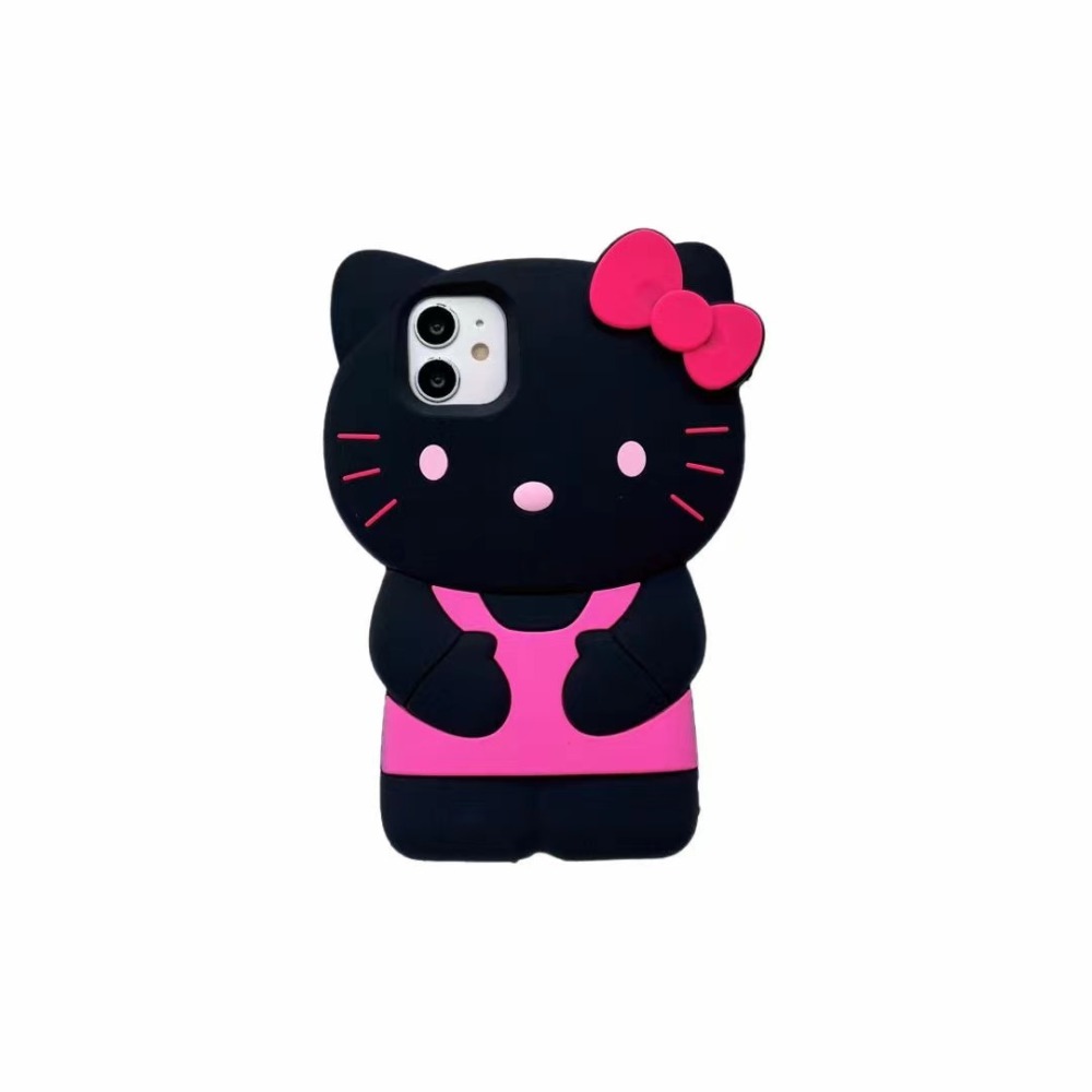 Hello Kitty 3D Silicone Cute Phone Cases