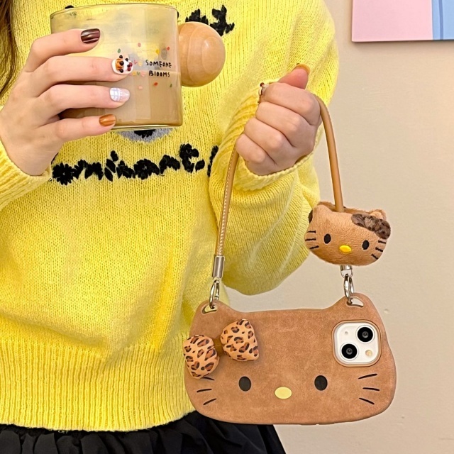 Hello Kitty Fashion Cute Lanyard Phone Case