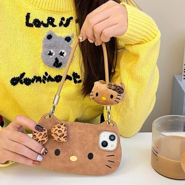 Hello Kitty Fashion Cute Lanyard Phone Case
