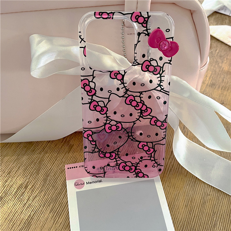Hello Kitty Gradient TPU Phone Cases