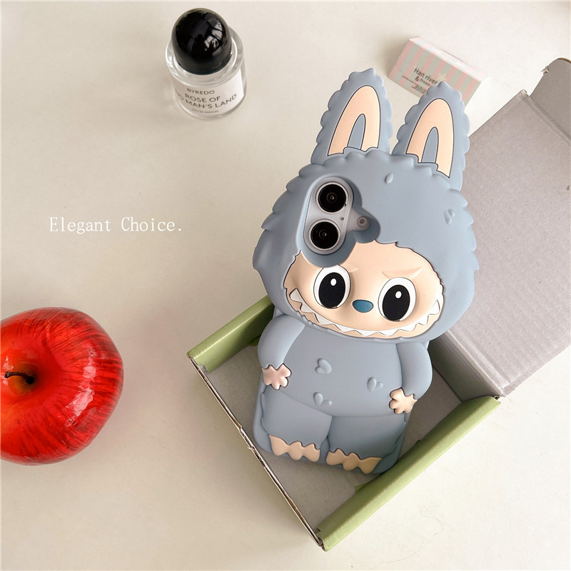 Labubu 3D Silicone Cute Phone Cases