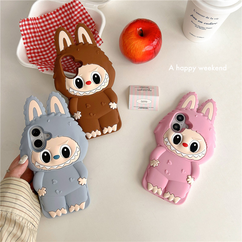 Labubu 3D Silicone Cute Phone Cases
