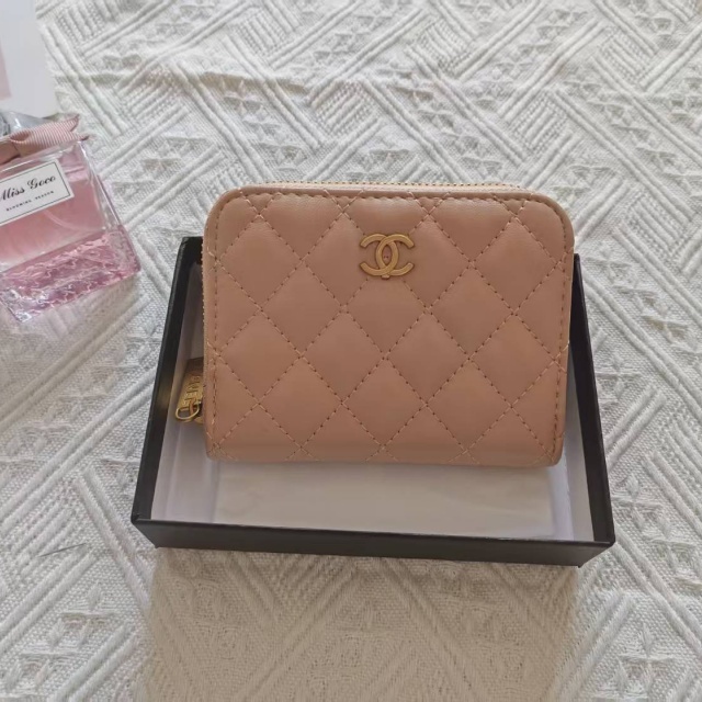 Leather Fashion Zipper Wallet