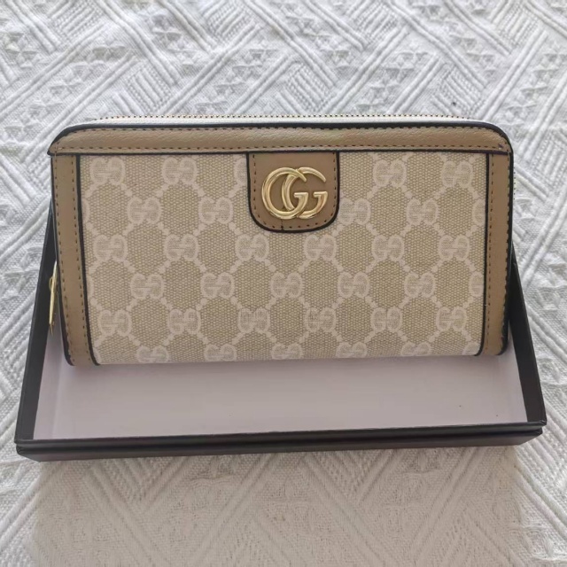 Metal Logo Leather Luxury Women Purses