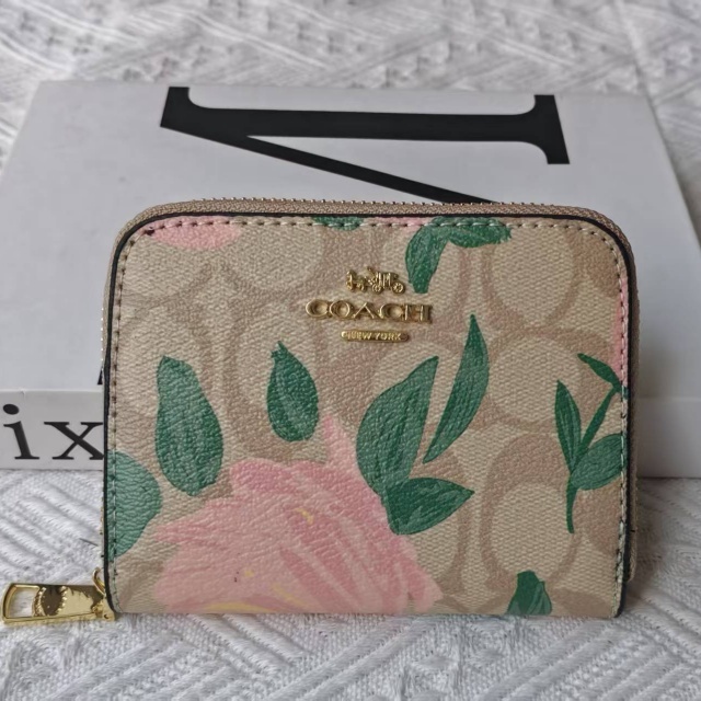 Printed Fashion Leather Female Wallets