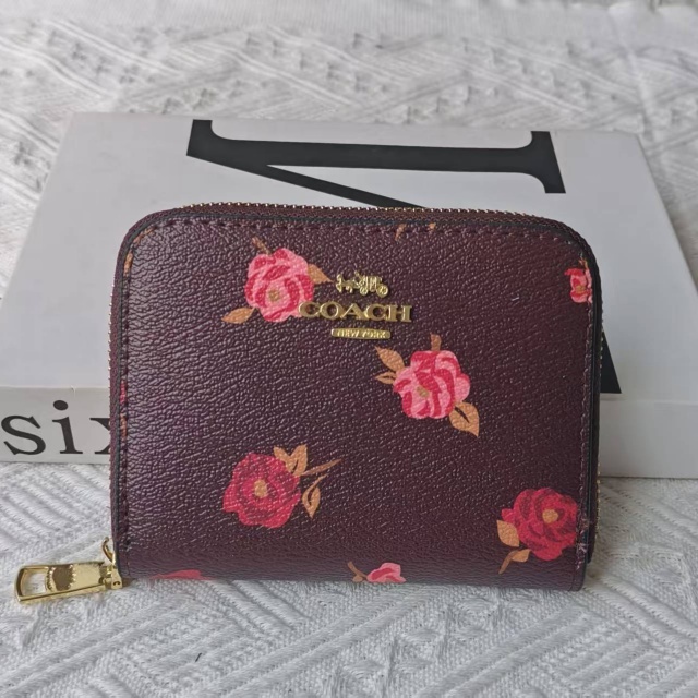 Printed Fashion Leather Female Wallets