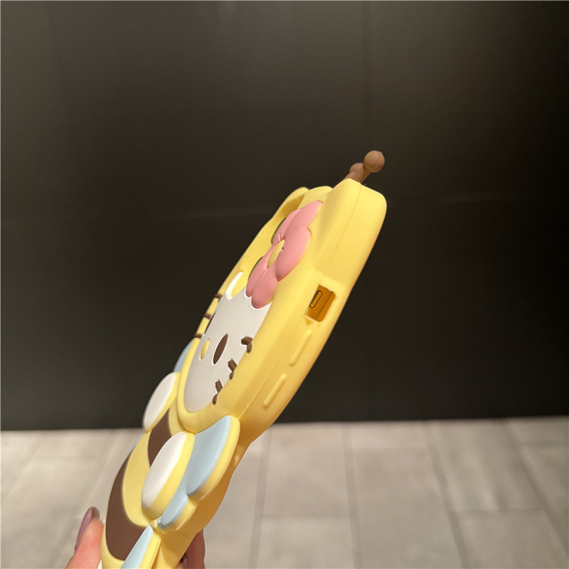 Fashion 3D Bee Hello Kitty Phone Cases