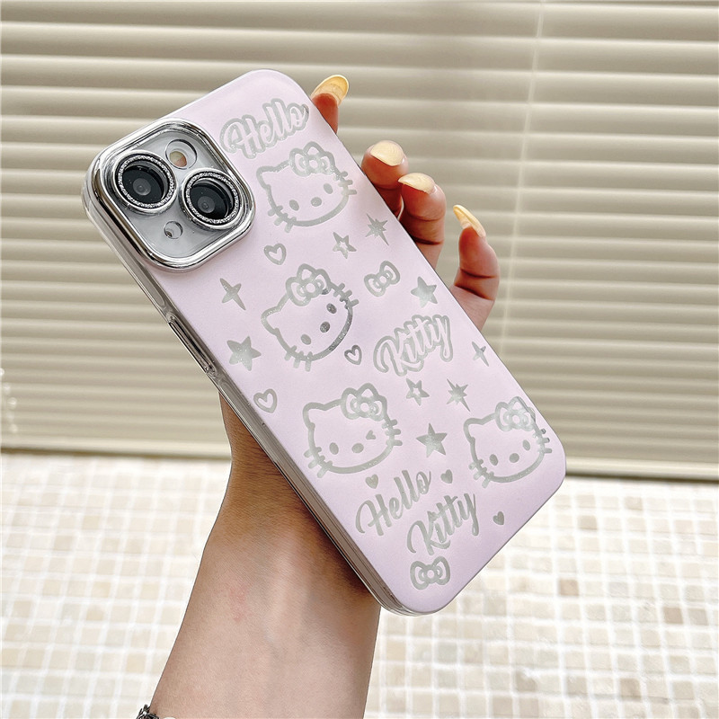 Fashion Glitter Hello Kitty Phone Cases