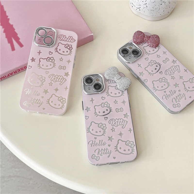 Fashion Glitter Hello Kitty Phone Cases