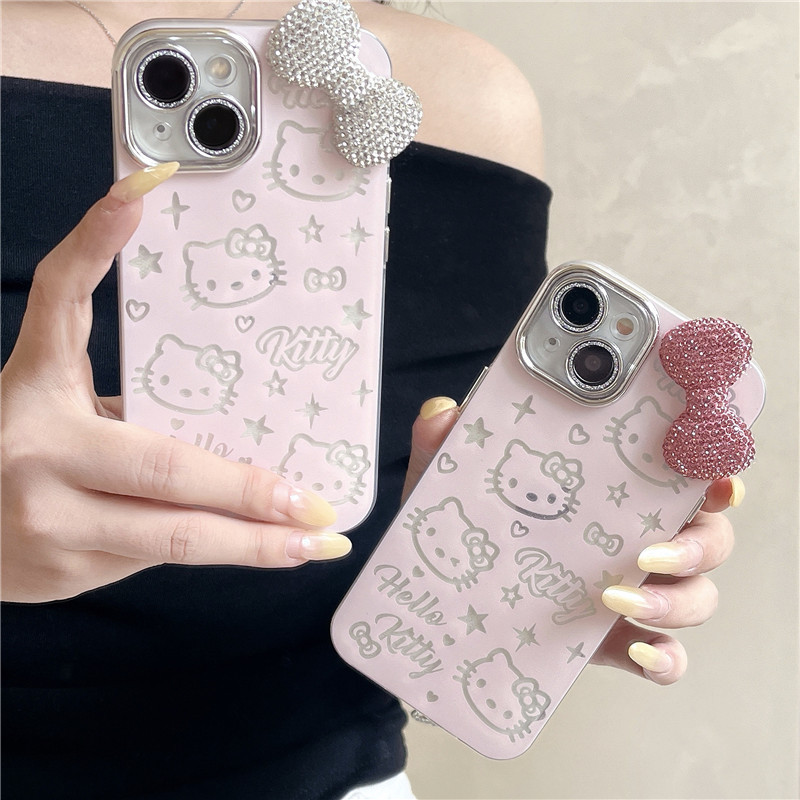 Fashion Glitter Hello Kitty Phone Cases