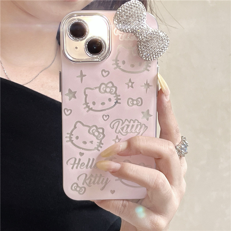 Fashion Glitter Hello Kitty Phone Cases