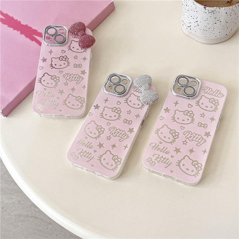 Fashion Glitter Hello Kitty Phone Cases