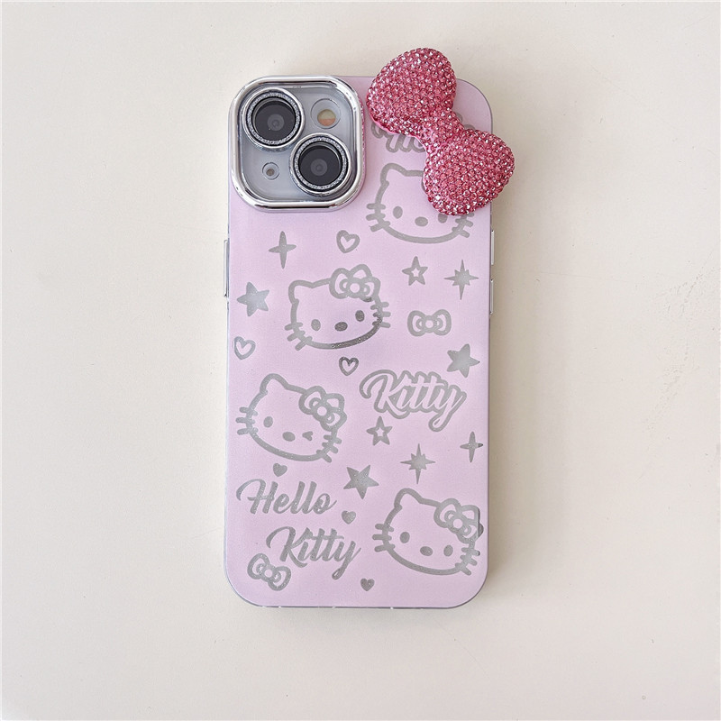 Fashion Glitter Hello Kitty Phone Cases
