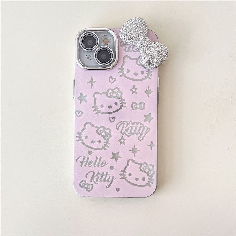 Fashion Glitter Hello Kitty Phone Cases