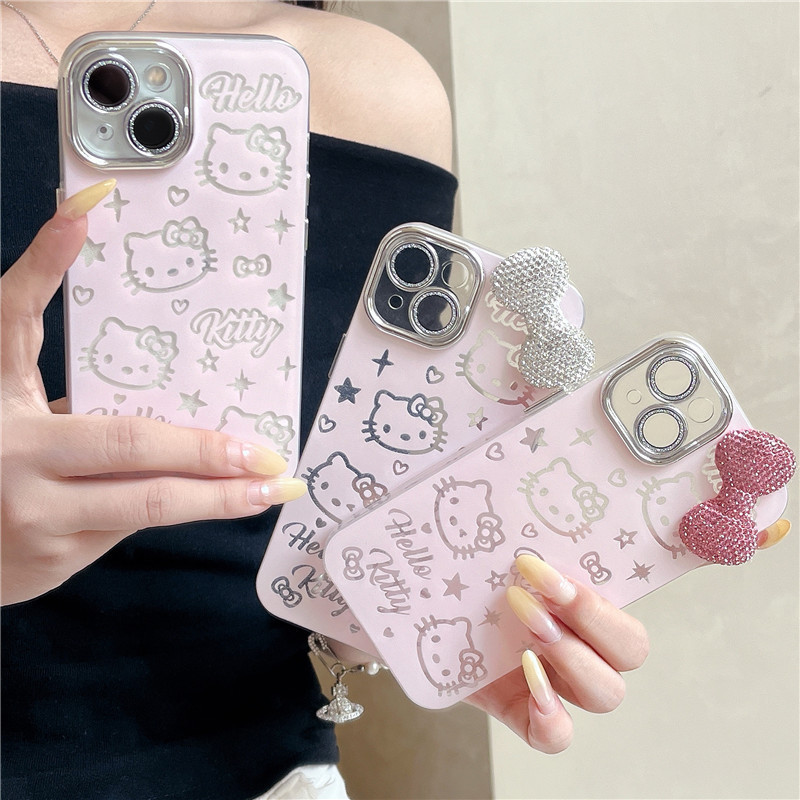 Fashion Glitter Hello Kitty Phone Cases