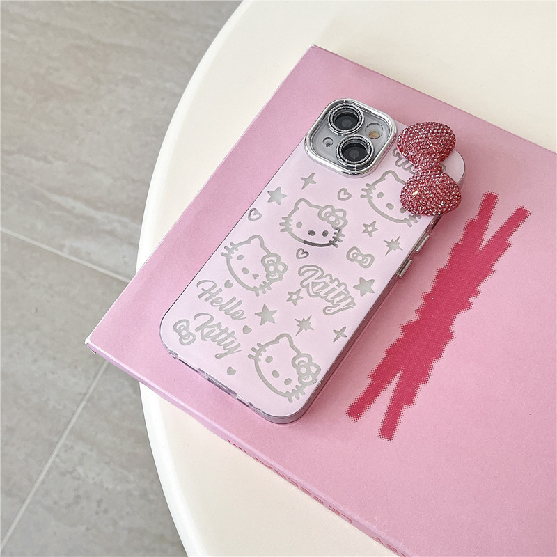 Fashion Glitter Hello Kitty Phone Cases