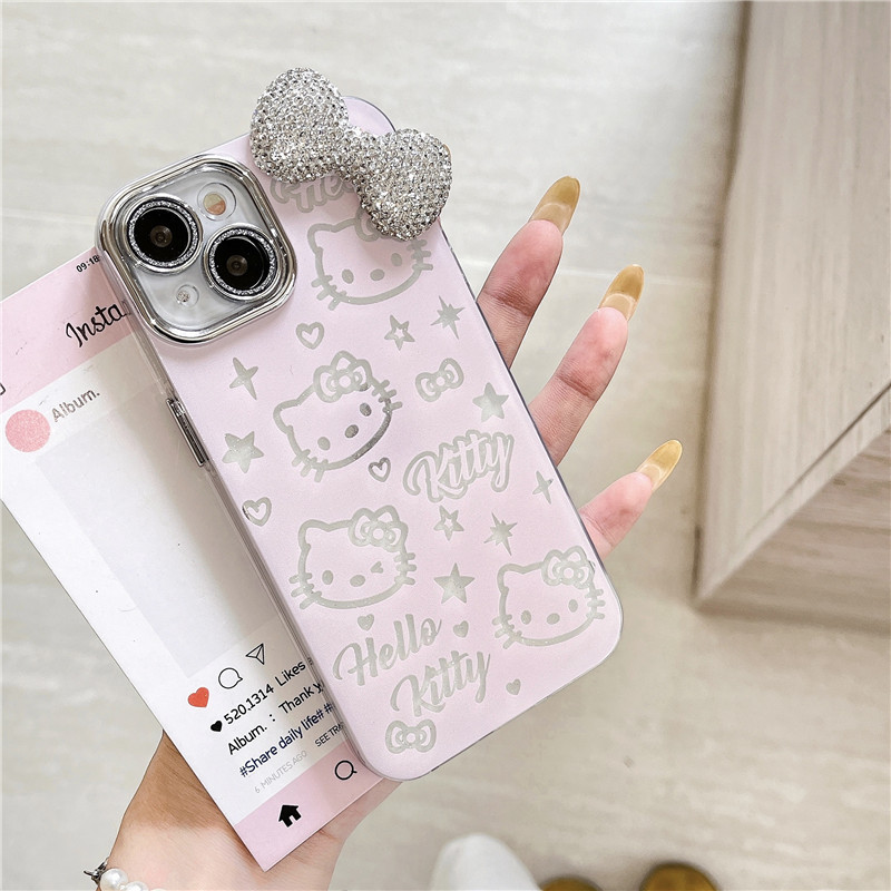 Fashion Glitter Hello Kitty Phone Cases