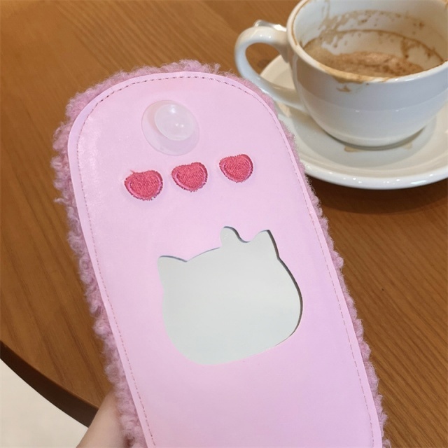 Hello Kitty Cute Furry Flip Phone Cases