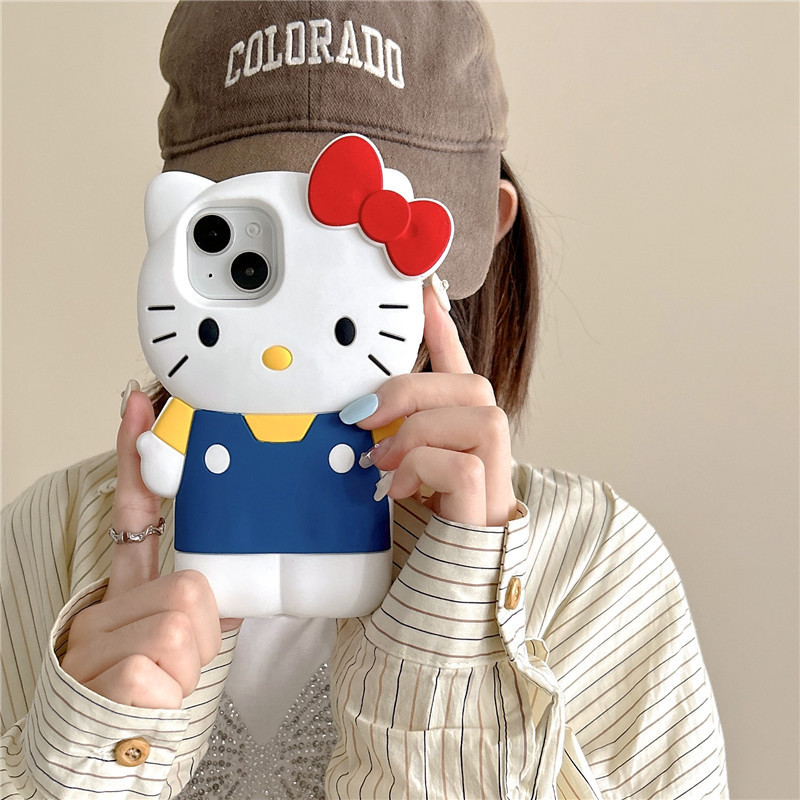 Hello Kitty Silicone 3D Phone Cases