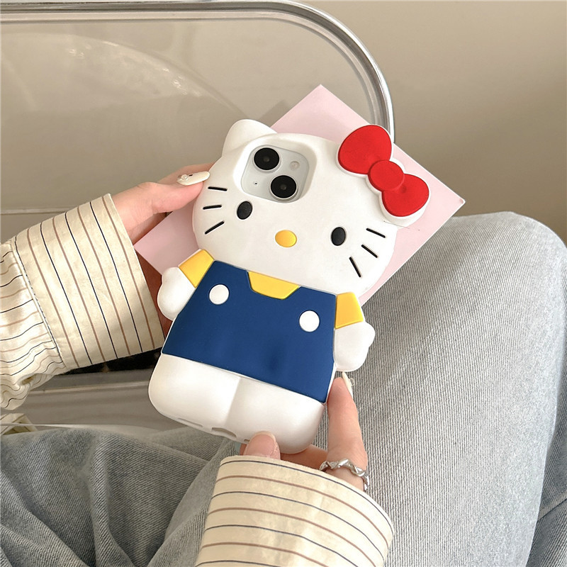 Hello Kitty Silicone 3D Phone Cases