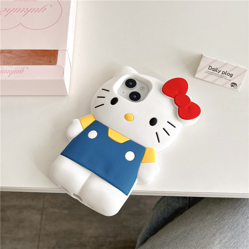 Hello Kitty Silicone 3D Phone Cases