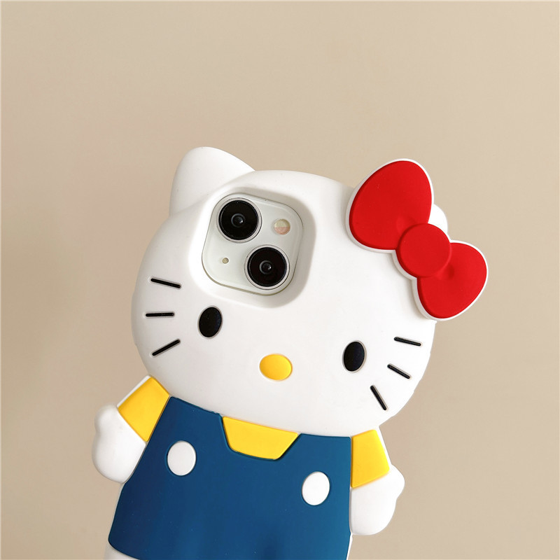 Hello Kitty Silicone 3D Phone Cases