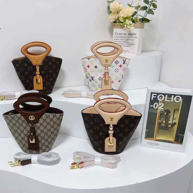 Luxury Fashion Women Crossbody Bucket Bags