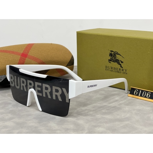 Large Frame One Piece Luxury Sunglasses