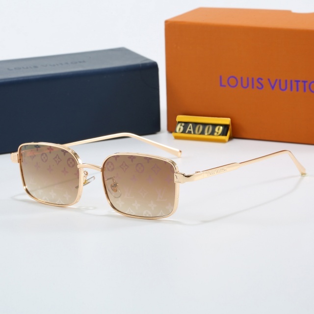 Metal Frame Vintage Style Unisex Glasses