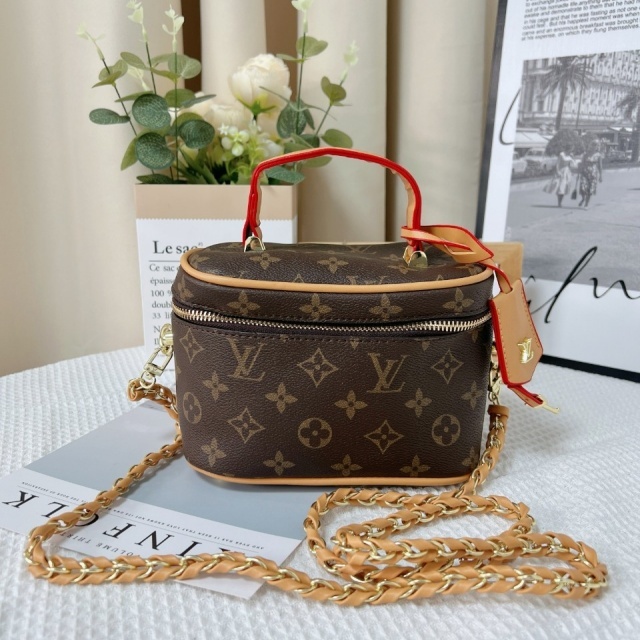 Leather Printed Fashion Women Makeup Bags