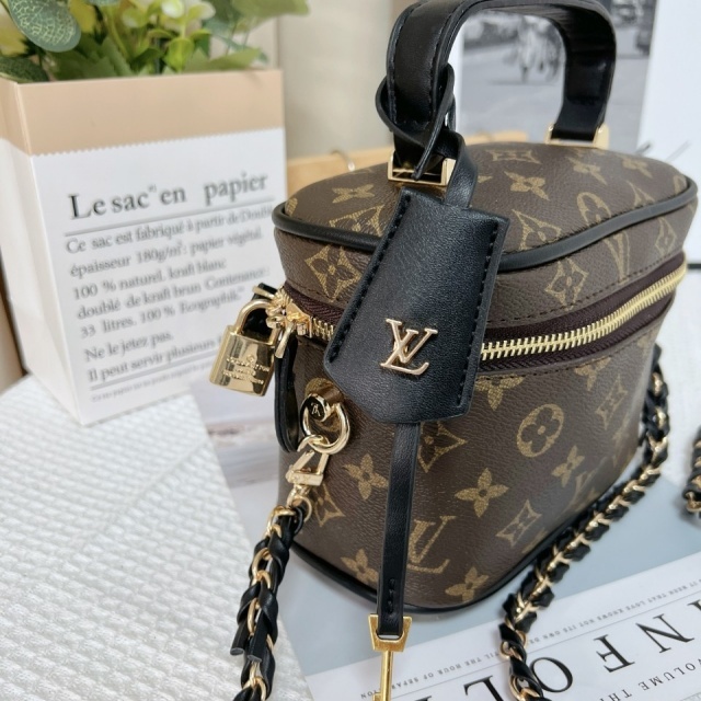 Leather Printed Fashion Women Makeup Bags