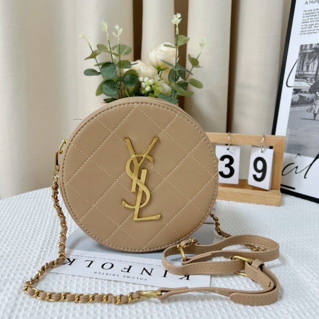 Metal Logo Leather Fashion Crossbody Bags