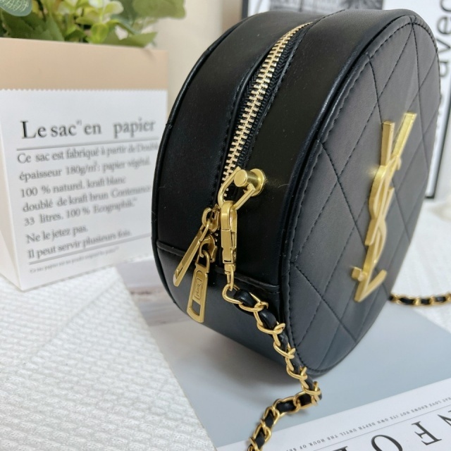 Metal Logo Leather Fashion Crossbody Bags