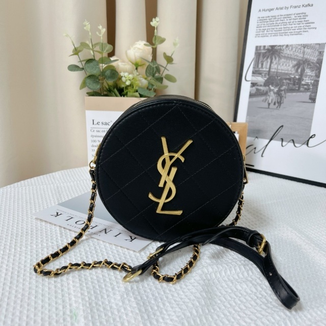 Metal Logo Leather Fashion Crossbody Bags