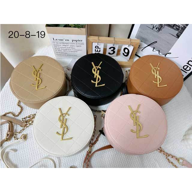 Metal Logo Leather Fashion Crossbody Bags
