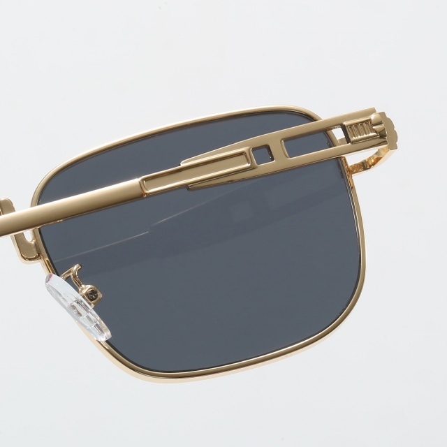 Square Metal Frame Streetwear Glasses