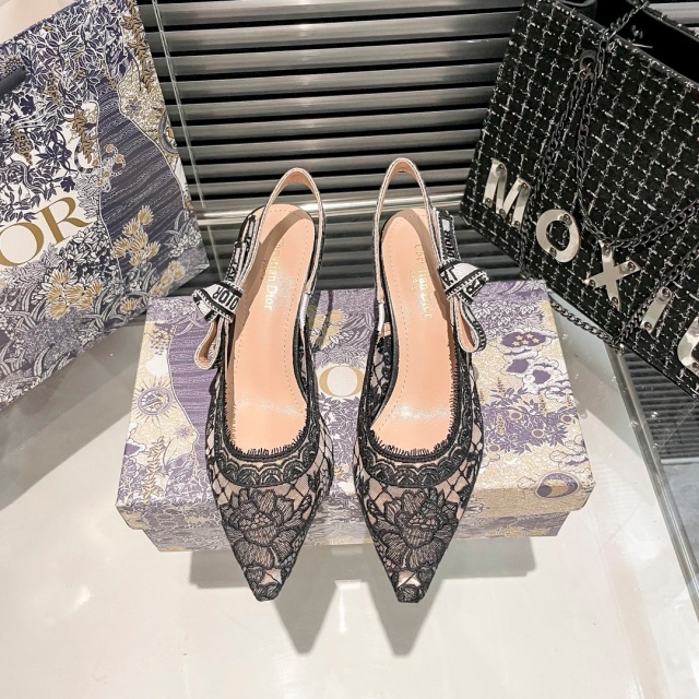 Embroidery Fashion Women High Heels