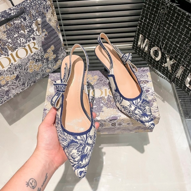 Embroidery Fashion Women High Heels