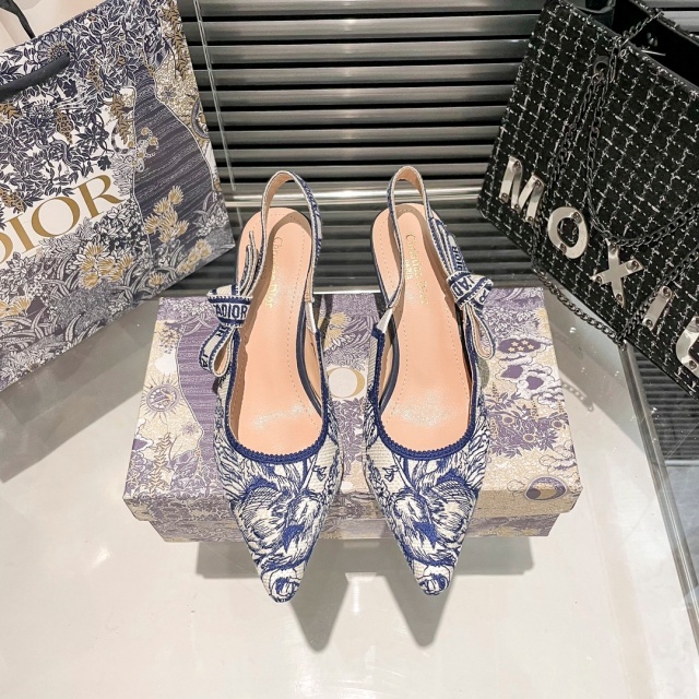 Embroidery Fashion Women High Heels