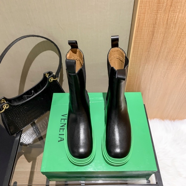 Leather Fashion Women Casual Boots