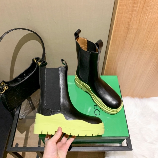 Leather Fashion Women Casual Boots