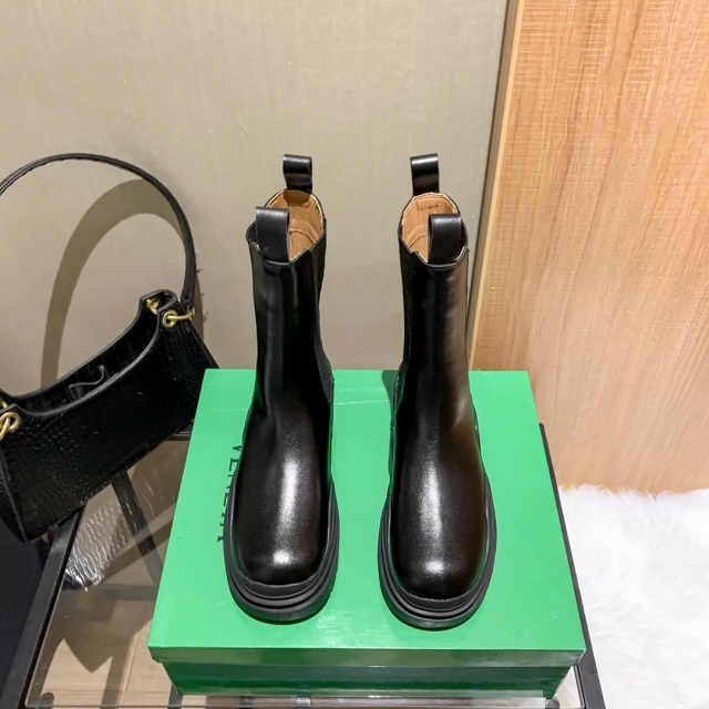 Leather Fashion Women Casual Boots