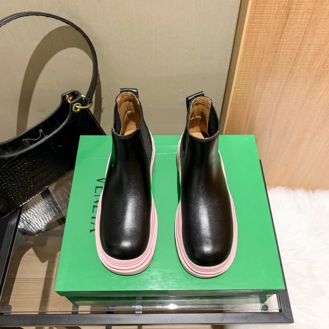Leather Fashion Women Casual Boots
