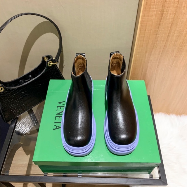 Leather Fashion Women Casual Boots