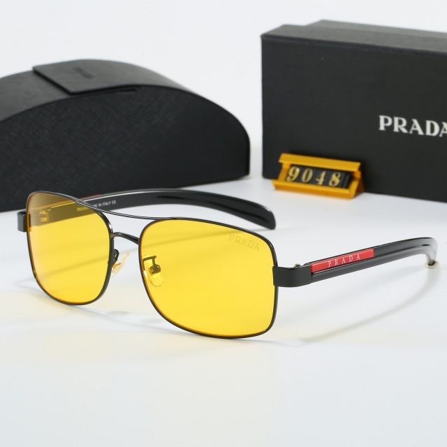 Retangular Metal Frame Luxury Glasses
