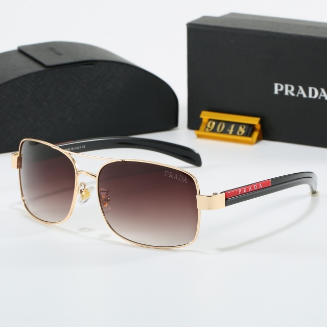 Retangular Metal Frame Luxury Glasses