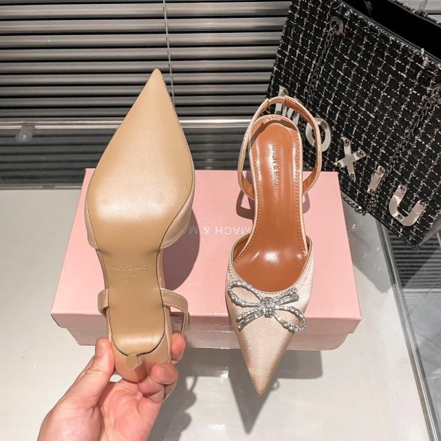 Sexy Pointed Toe Diamond High Heels